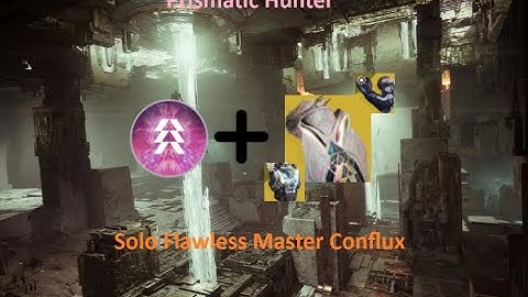 Solo Flawless Master Lost Sector Conflux Prismatic Hunter Episode: Echoes (Destiny 2)