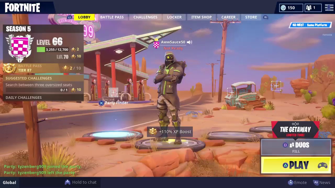 Fortnite Battle Royal |[PS4]| TEAM VOLATILE | HI808