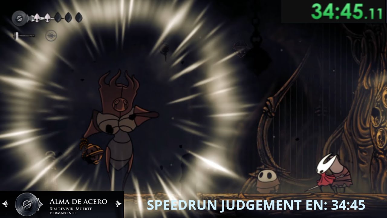 Speedrun de Silk Song-Judgement (Alma de acero) en: 34:45 - YouTube