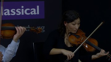 Takács Quartet performs Beethoven Allegretto (1st mvt) from String Quartet No. 16, Op. 135