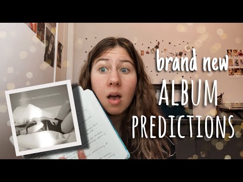 my album PREDICTIONS for The Tortured Poets Department 