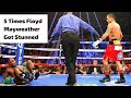 5 Times Floyd Mayweather Got Stunned