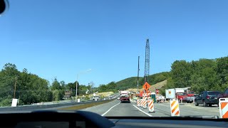 Rt220 Construction Zone Update (7.15.22 - Day 2938)