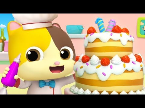 Mèo con mimi làm bánh sinh nhật | Buổi sinh nhật đặc biệt | Nhạc thiếu nhi vui nhộn | BabyBus | Foci
