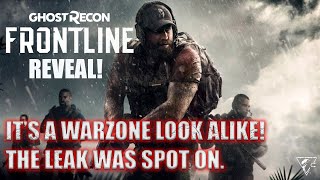 NEW GHOST RECON FRONTLINE | REVEAL & OH DEAR GOD!! It’s Like Warzone