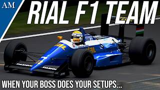 TEAM BOSS SETTING UP THE CARS!? The Story of ATS and Rial (1977-1989)