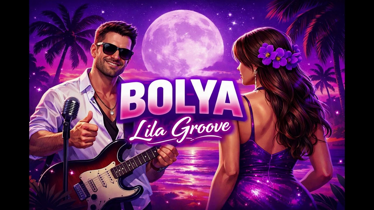 Virág Roland Feat AI Bro - Bolya (Lila groove, Funky-tropical pop)