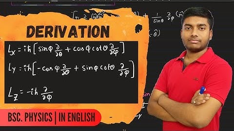 How Expression of Orbital Angular Momentum in spherical polar coordinates comes| Quantum Mechanics
