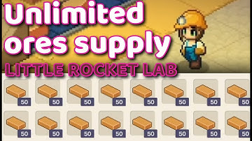 Little Rocket Lab: Unlimited ores supply (Copper, Iron, Coal & Stone).