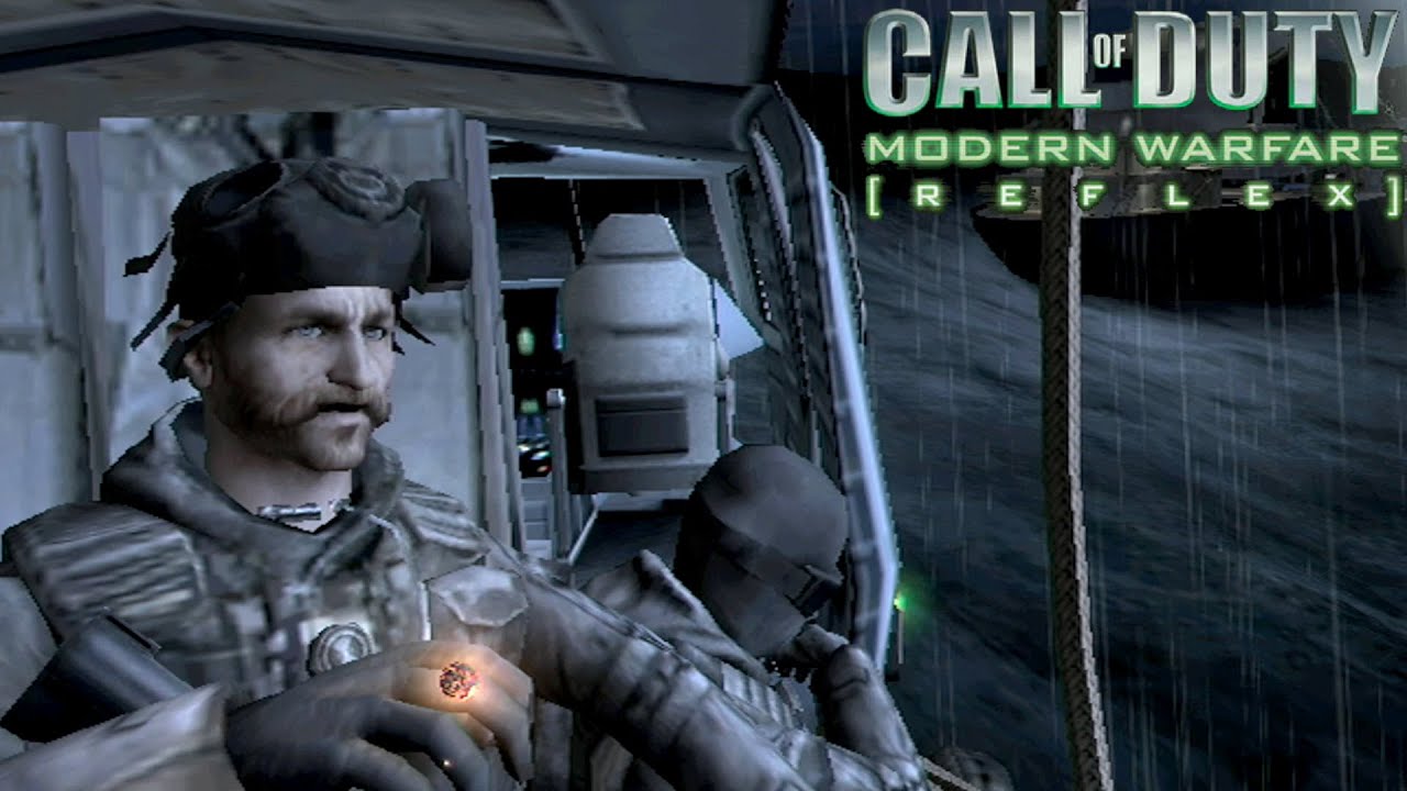 Call of Duty 4 Modern Warfare Reflex Nintendo Wii Gameplay