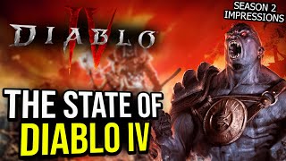 My Thoughts on The State of Diablo IV and Season 2 (Season of Blood Impressions)