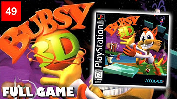 Bubsy 3D - The Worst Game of All Time? | PS1 Longplay, Full Game, No Commentary
