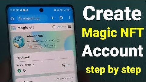 How to Create Magic NFT account | How to Withdraw Magic NFT | Step by Step 
