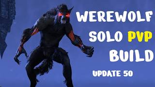 Werewolf Solo PVP Build 🐺 - ESO Update 50