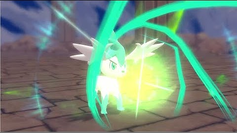 BDSP Shiny Shaymin Sky Form - Seed Flare