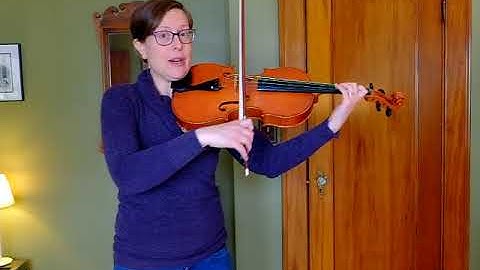 Teaching Video: Lightly Row with 4th Fingers on Viola