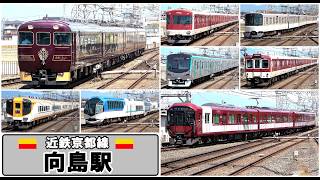 多彩な列車達が次々行き交う向島駅にて【近鉄京都線】2026年6月　#KAZUの鉄道館