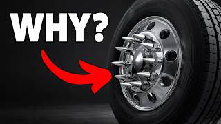 Why Semi-Trucks Have Spikes On Their Wheels (It's Not What You Think)
