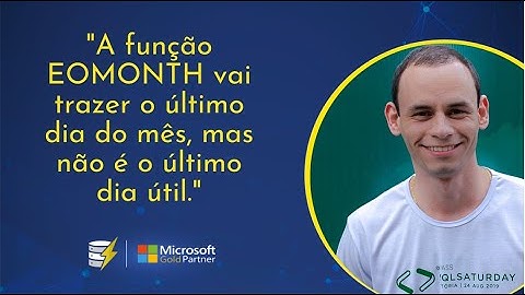 [T-SQL] DATEPART,DATENAME, DATEADD, DATEDIFF, EOMONTH e ISDATE no SQL Server