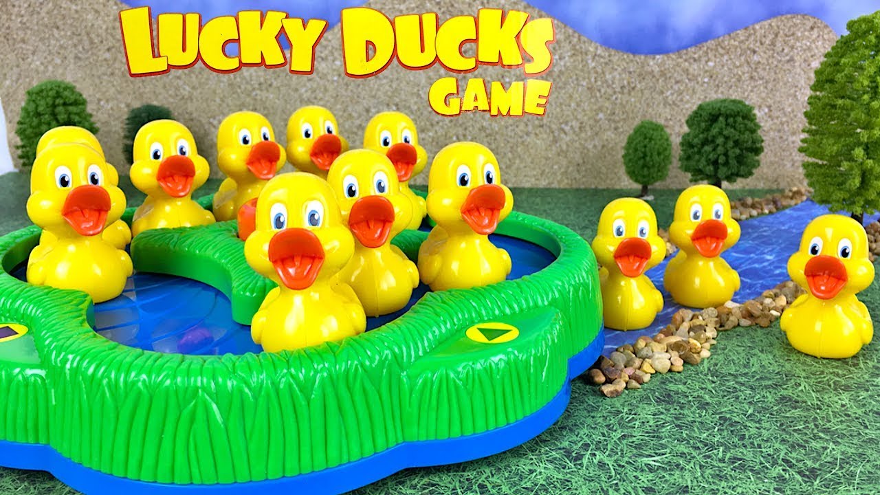 pressman toy lucky ducks game