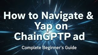 How to Navigate & Yap on ChainGPTPad | Complete Beginner’s Guide