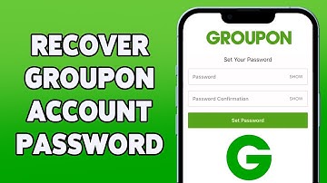 How To Reset/Recover Groupon Account Password 2023 | Groupon App Guide
