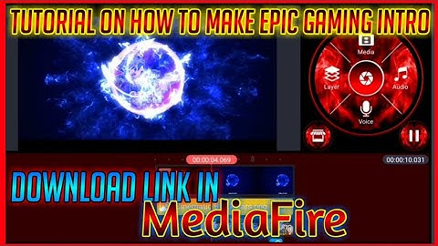 Tutorial How to Make Epic Gaming Intro in KineMaster