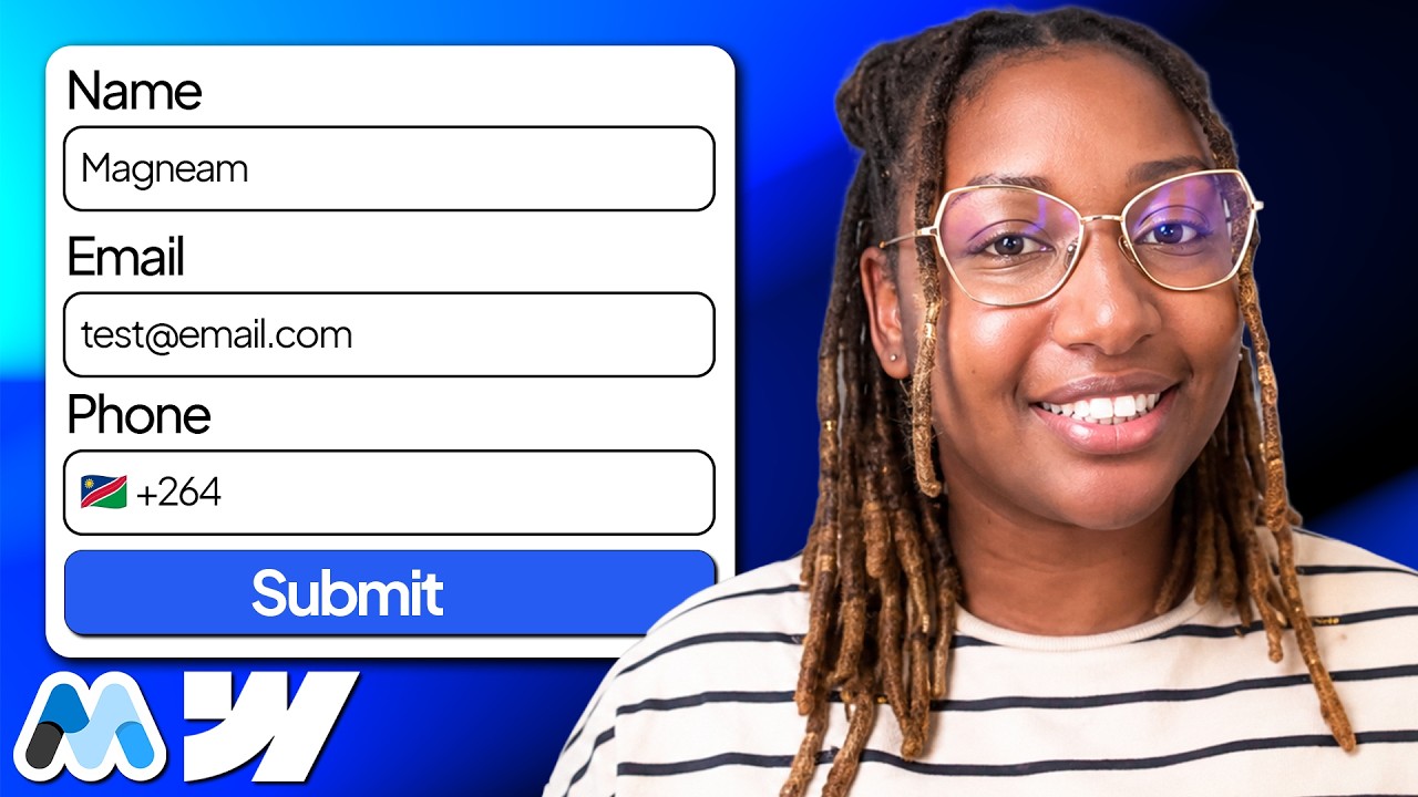 #238 - Phone Input with Country Flags + Codes tutorial