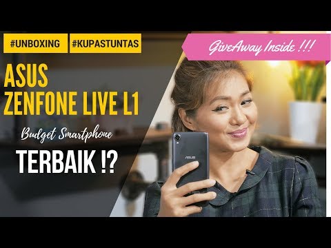 Asus Zenfone Live L1 Unboxing  amp  Kupas Tuntas - Review Indonesia - Giveaway Inside