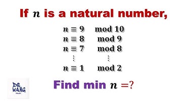 Find the Minimum n = ? | Olympiad Question