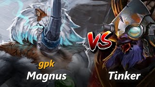 gpk mid Magnus vs Tinker | First 10 minutes