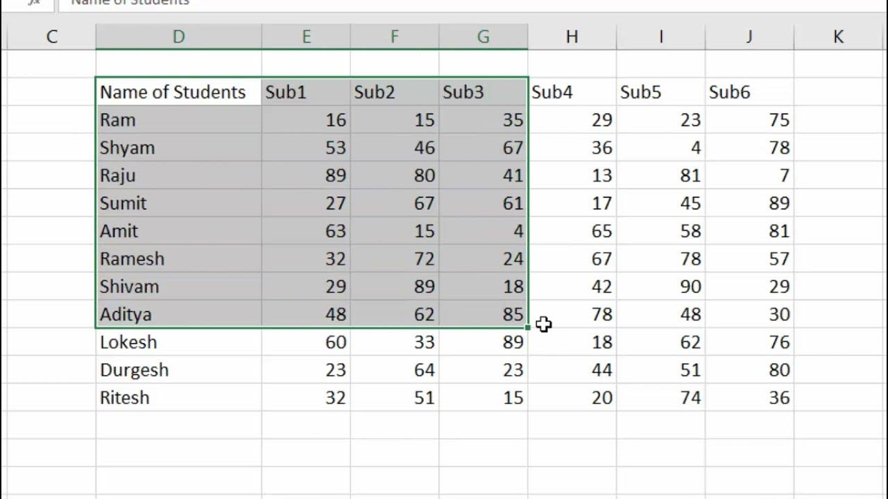 Short cut to copy and paste filtered data in microsoft excel