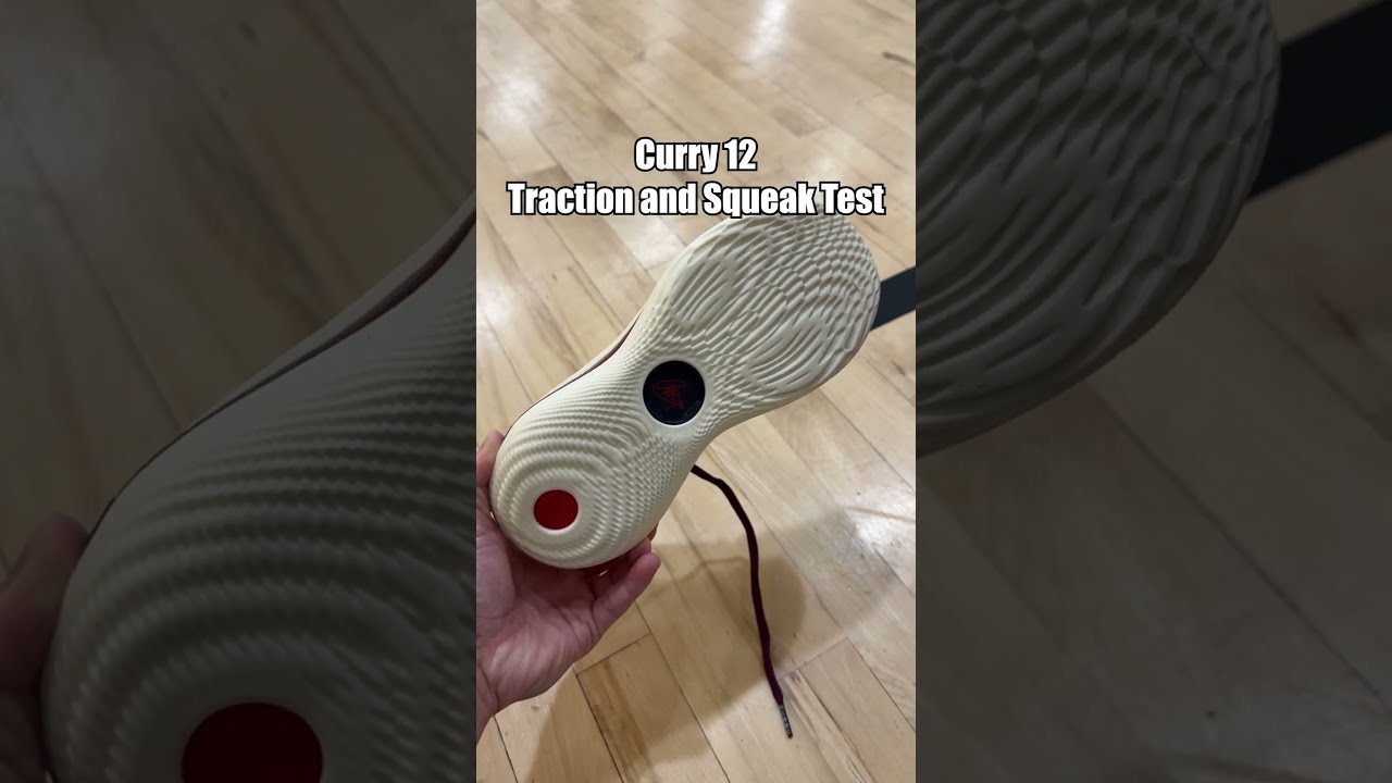 Under Armour Curry Brand 12 Traction And Squeak Test