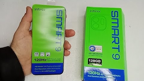 Unboxing infinix Smart 9 , Review, Test camera, price, fiche technique