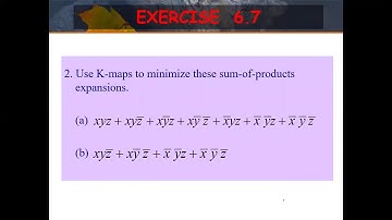 Subtopic 6.7: Minimization of Circuit - Part 4