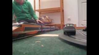 TGV orange miniature