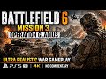 Battlefield 6 Mission 3 Operation Gladius – Ultra Realistic War Gameplay (PS5 Pro) 4K No Commentary