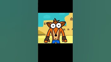 Missing a box in Crash 3: Warped #crashbandicoot #animation #memes