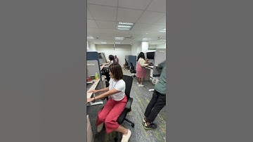 No time for the gym? Try some light exercise at your desk. #deskexercise