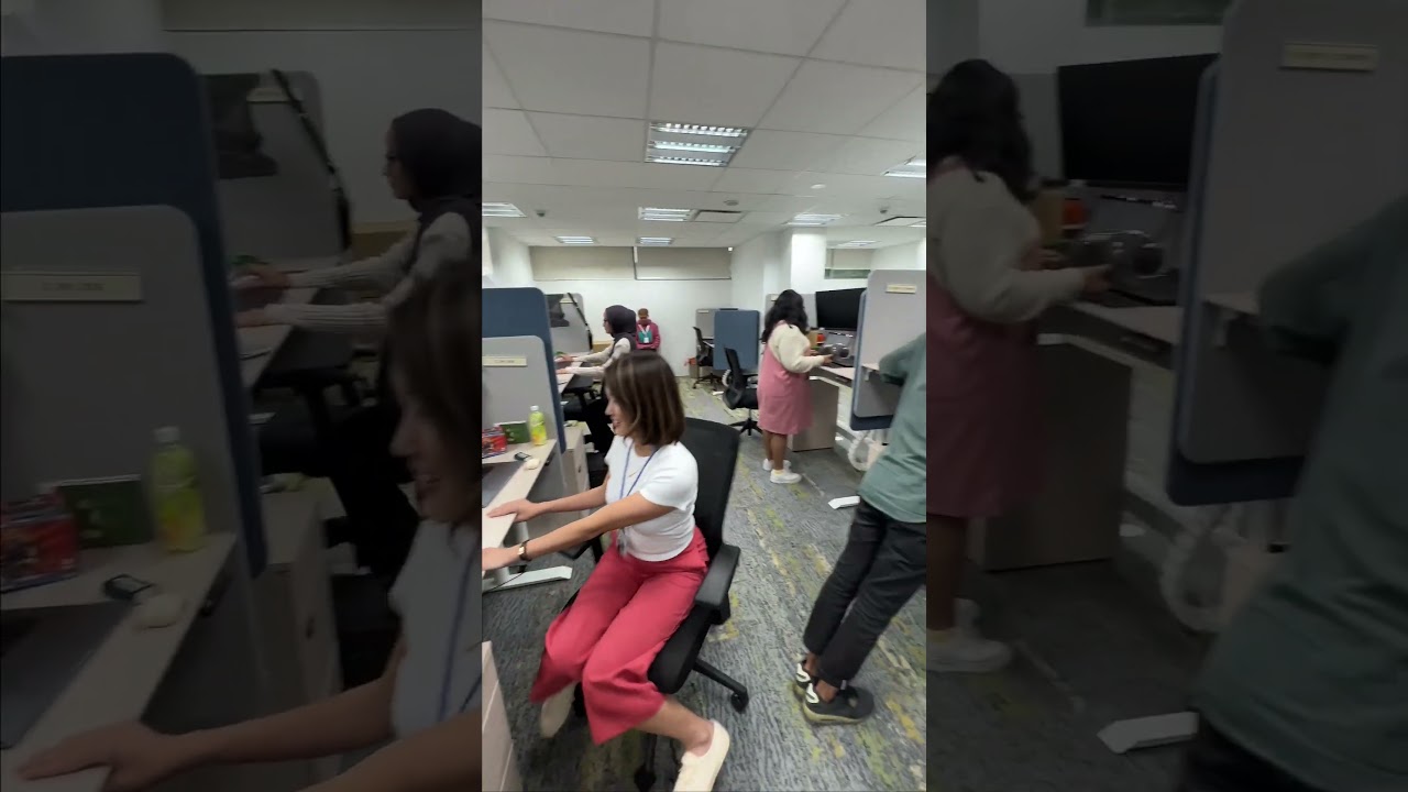 No time for the gym? Try some light exercise at your desk. #deskexercise