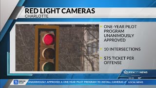 Charlotte City Council greenlights red light camera pilot program