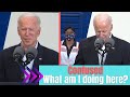 What am I doing here? Joe Biden Confused