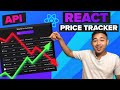 React API Project - Cryptocurrency Finance Price Tracker App Using Hooks and Axios