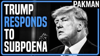 Trump Publishes Unhinged Picture Letter After Subpoena