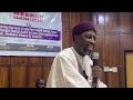PROF MUQARI Taron Gaggawa Na Malamai Kan Abunda Ke Faruwa A Arewa Da Gabas Ta Tsakiya