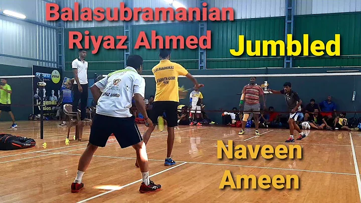 Balasubramanian  Riyaz Vs Naveen  Ameen || Jumbled...