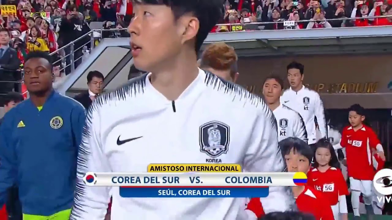 Resumen - Corea Del Sur (2-1) Colombia - Resumen Partido Amistoso ...