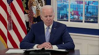 WATCH LIVE: President Biden meets with his Supply Chain Disruptions Task Force