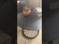 Display of Lighting Effects of Solar Storage Table with Lamp Body