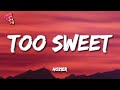 Hozier - Too Sweet (Lyrics)